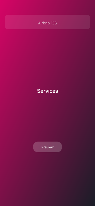 Explore — Services tab