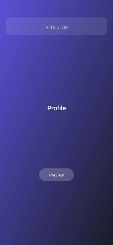 Profile — Logged-out landing